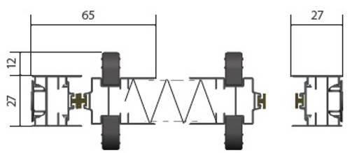 Plisse Zeta 30 invertible
